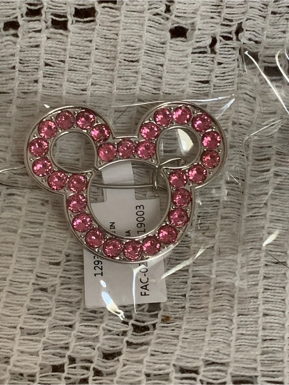 Disney Barrette - Mickey Mouse Icon - Bibbidi Bobbidi Boutique Disney parks